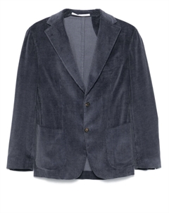 Вельветовый пиджак, синий Eleventy