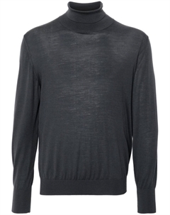 Свитер с высоким воротником, черный Eleventy