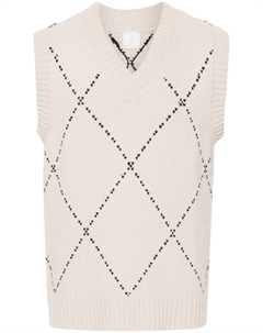 Шерстяной свитер, нейтральный цвет Eleventy