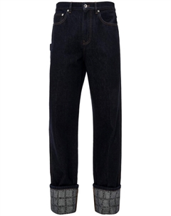 Джинсы прямого кроя со средней посадкой, синий Jw anderson