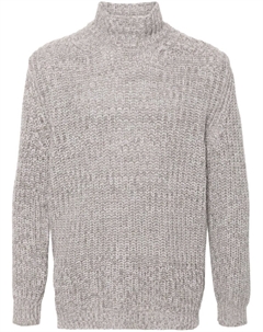 Свитер с высоким воротником, серый Eleventy