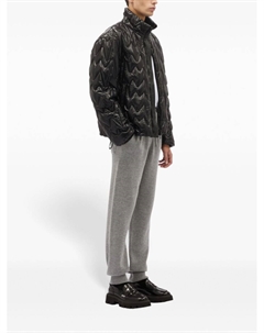 Спортивные брюки с вышитым логотипом, серый Msgm