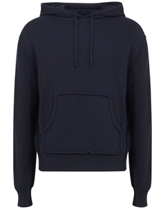 Худи с накладным карманом, синий Maison margiela