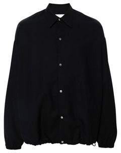 Шерстяной бомбер, синий Studio nicholson