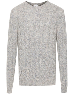 Свитер фактурной вязки, нейтральный цвет Eleventy