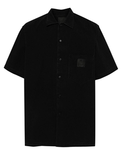 Рубашка с нашивкой-логотипом, черный Givenchy