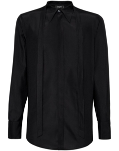 Шелковая рубашка, черный Dsquared2