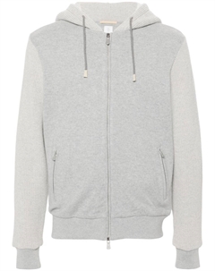 Худи со вставками, серый Eleventy