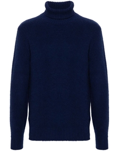 Начесанный свитер, синий Eleventy