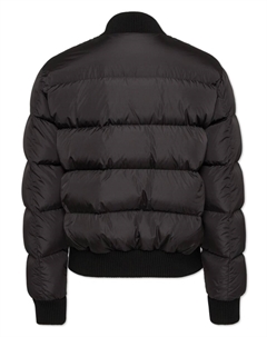 Пуховик с логотипом, черный Dsquared2