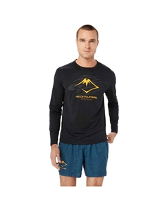 Лонгслив Fujitrail Logo, черный Asics