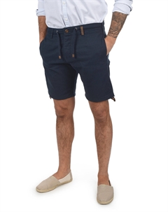 Льняные брюки, синий Indicode