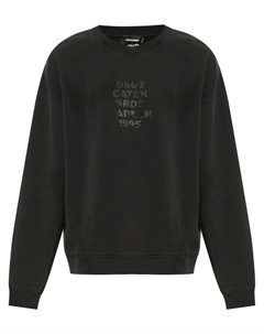 Толстовка с логотипом, серый Dsquared2