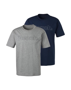 Футболка, цвет grau-meliert, navy Bench