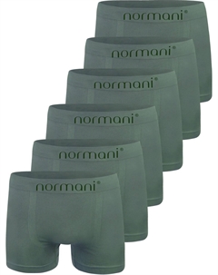 Боксеры 12 Stück Mikrofaser-Boxershorts für Herren, оливковый Normani