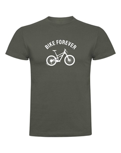 Футболка Bike Forever, зеленый Kruskis