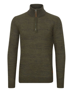 Водолазка Sweater Valero, оливковый Indicode jeans