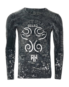 Лонгслив Shirt, серый Rusty neal