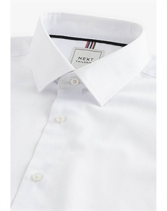 Официальная рубашка REGULAR FIT EASY CARE SINGLE CUFF 2 PACK, молочный Next