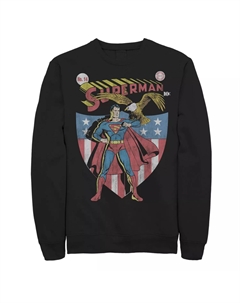 Мужской свитшот с винтажным гербом DC Comics Superman Licensed character