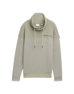 Свитер Sweatshirt, цвет olive/pastel green Tom tailor