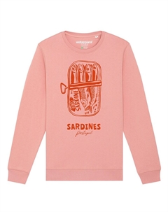Свитер Sweatshirt Sardines Portugal, розовый Watapparel