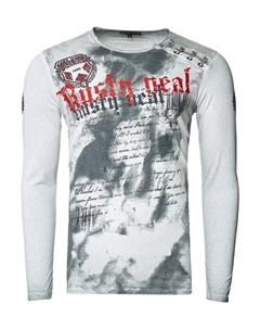 Лонгслив Shirt, серый Rusty neal