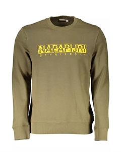 Зеленый хлопковый мужской свитер Napapijri