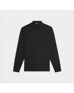 Рубашка-поло с длинными рукавами Goris в цвете Fine Bilen Theory