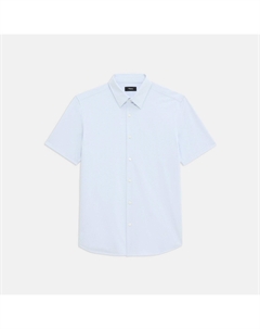 Рубашка с короткими рукавами Irving из структурного трикотажа Theory