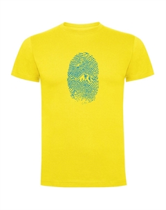 Футболка Mountain Fingerprint, желтый Kruskis
