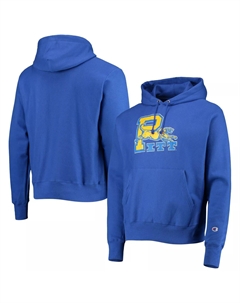 Мужской пуловер с капюшоном и логотипом Royal Pitt Panthers Vault обратного переплетения Champion