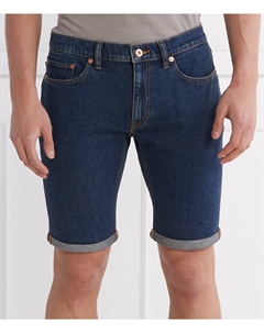 Джинсовые шорты ASH/S Slim Fit, темно-синий Hugo blue