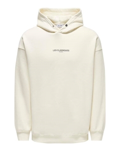 Худи langarm locker geschnitten Kapuzenpullover, желтый Only & sons