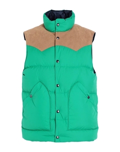 Пуховик, зеленый Woolrich