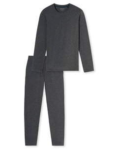 Пижама Modern Nightwear, темно-серый Schiesser
