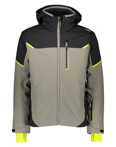 Дождевик Softshelljacke, цвет Schwarz/Khaki Cmp