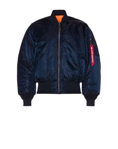 Куртка-бомбер MA-1, цвет Replica Blue Alpha industries