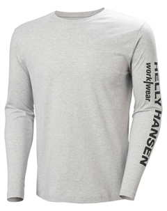 Лонгслив Longsleeve, серый Helly hansen