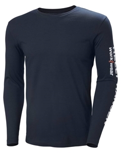 Лонгслив Longsleeve, синий Helly hansen