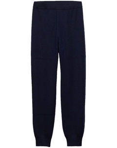 Кашемировые спортивные брюки, синий Prada