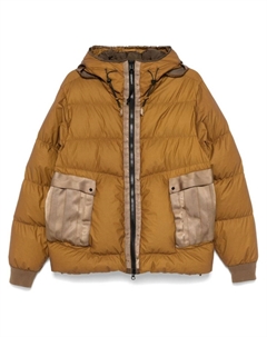 Пуховик Bi-TM от CP Company, коричневый C.p. company
