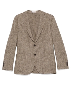 Пиджак с монограммой, желтый Boglioli