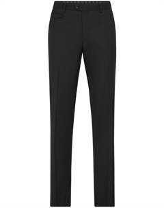 Шерстяные брюки-чинос с вышивкой от миллиардера Billionaire