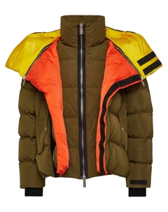 Многослойная стеганая куртка, зеленый Dsquared2