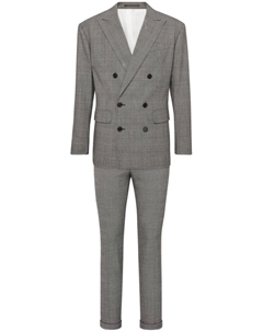 Костюм с двубортным пиджаком, серый Dsquared2