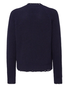 Джемпер с нашивкой-логотипом, синий Dsquared2