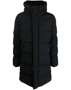 Пуховик с тисненым логотипом, черный Mackage