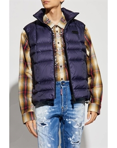 Утепленный жилет, синий Dsquared2