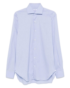 Поплиновая рубашка, синий Barba